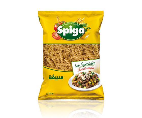 Spiga whole wheat pasta  fusilli