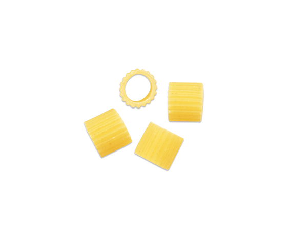 Spiga pasta cut striped fell