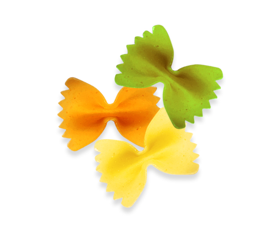 Spiga pastas veggie farfalle