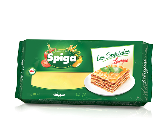 Spiga special pastas lasagne