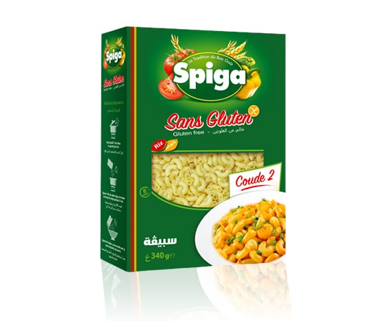 Spiga pâtes sans gluten coude2